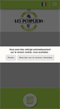 Mobile Screenshot of camping-lespeupliers.net