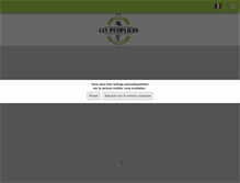 Tablet Screenshot of camping-lespeupliers.net